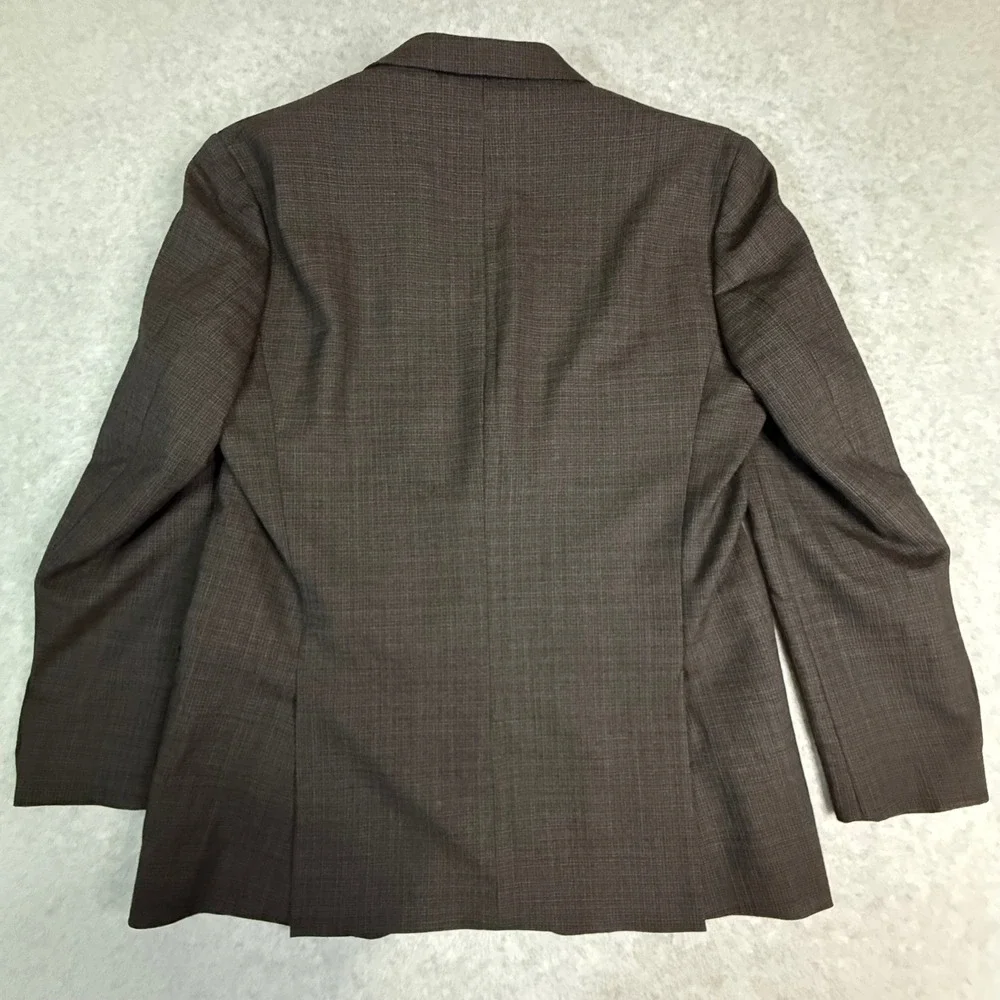 Jos. A. Bank 1905 Tailored Fit Brown 100% Wool Blazer Sport Coat Mens‎ 43 Long